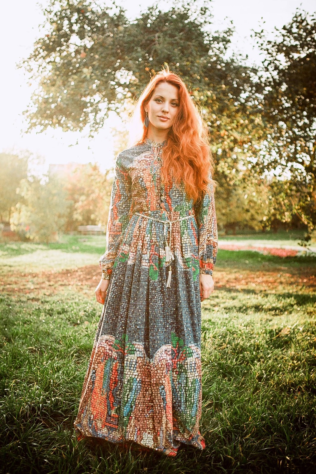 Assinatura de estilo bohemio